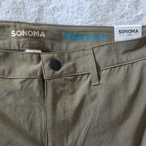 *Brand New* Sonoma Flexwear Olive Stretch Shorts